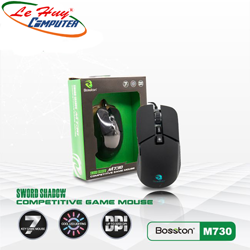 Chuột máy tính Gaming Bosston M730 RGB
