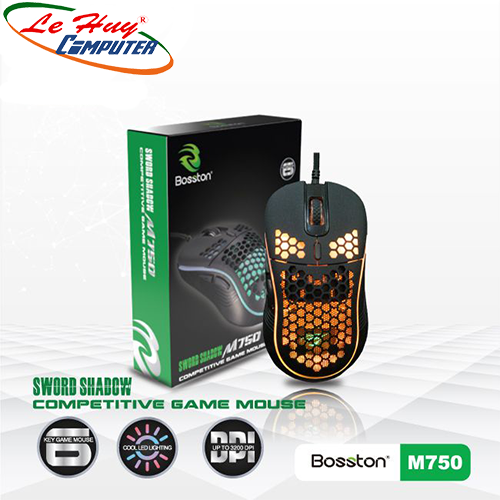 Chuột máy tính Gaming Bosston M750 RGB