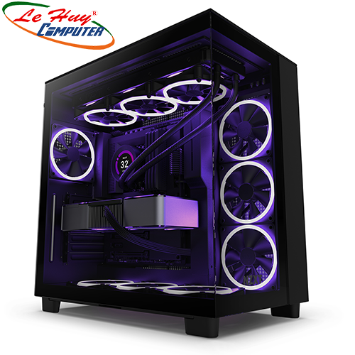 Vỏ máy tính NZXT H9 FLOW BLACK/WHITE