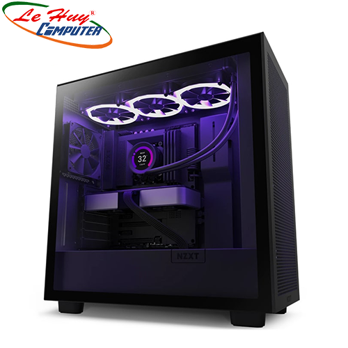 Vỏ máy tính NZXT H7 FLOW BLACK/WHITE