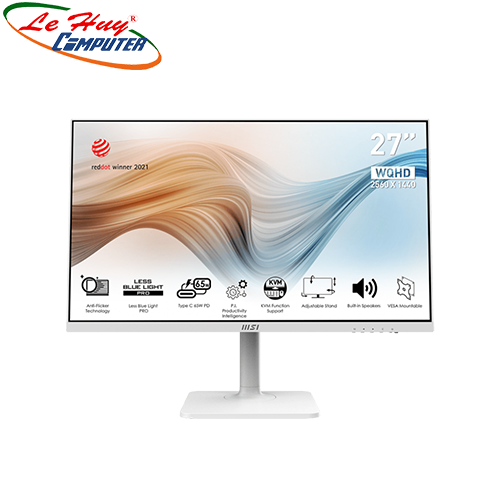 Màn hình LCD đồ họa MSI Modern MD272QPW 27inch 2K 75Hz 4ms IPS Loa