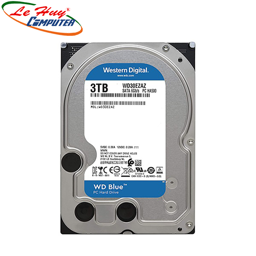Ổ cứng HDD Western Blue WD30EZAZ 3Tb SATA3 5400rpm 256Mb