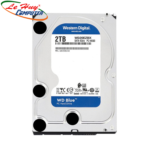 Ổ Cứng HDD Western Blue 2TB 3.5inch SATA 3 7200RPM WD20EZBX