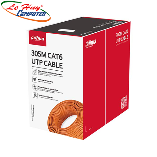 Cáp mạng CAT6 UTP DAHUA DH-PFM922I-6UN-C 305m