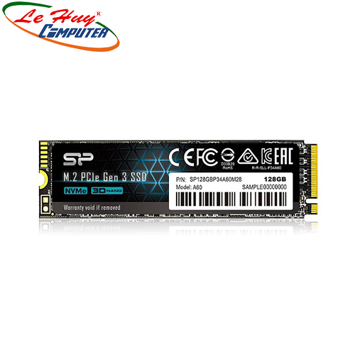 Ổ cứng SSD Silicon Power A60 128GB M2.PCIe 3x4 (SP128GBP34A60M28)