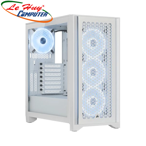 Vỏ máy tính Corsair 4000D RGB AIRFLOW QL True White CC-9011232-WW