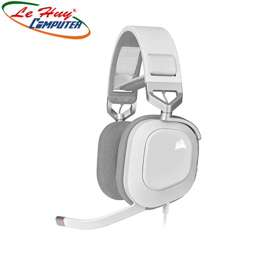 Tai nghe Corsair HS80 RGB USB White CA-9011238-AP
