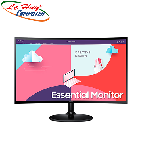 Màn hình máy tính cong Samsung LS24C360EAEXXV 24inch FullHD 75Hz 4ms VA