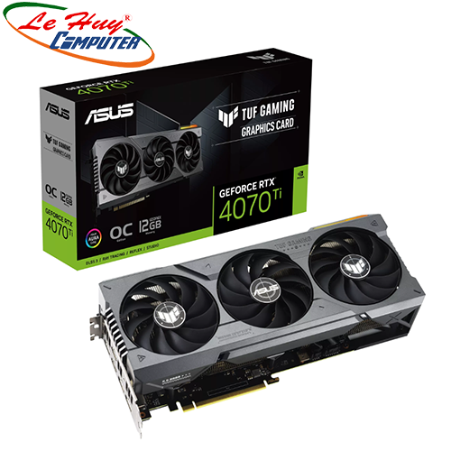 Card màn hình - VGA ASUS TUF Gaming GeForce RTX 4070 Ti 12GB GDDR6X OC Edition (TUF-RTX4070TI-O12G-GAMING)