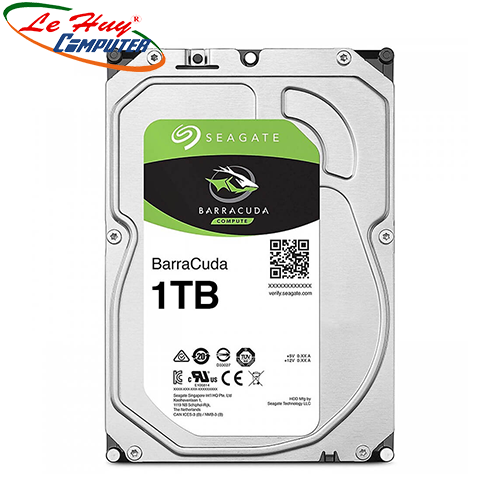 Ổ Cứng HDD Seagate Barracuda 1TB 3.5inch Sata III Hàng Công TY