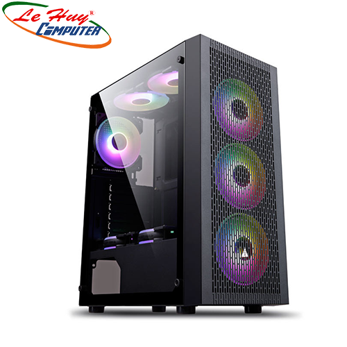 Vỏ máy tính Golden Field N95FA - Kèm 3 Fan ARGB