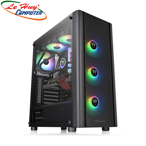 Vỏ máy tính Thermaltake V250 Black ARGB Tempered Glass