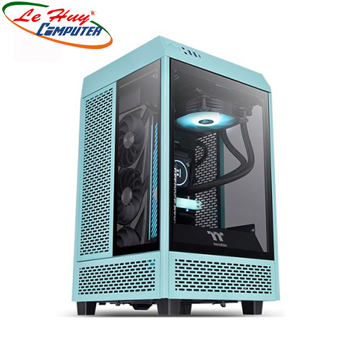 Vỏ máy tính Thermaltake Tower 100 TG Turquoise