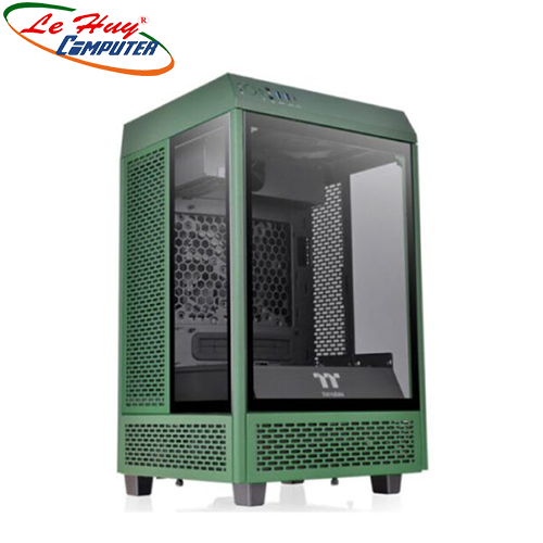 Vỏ máy tính Thermaltake Tower 100 TG Racing Green