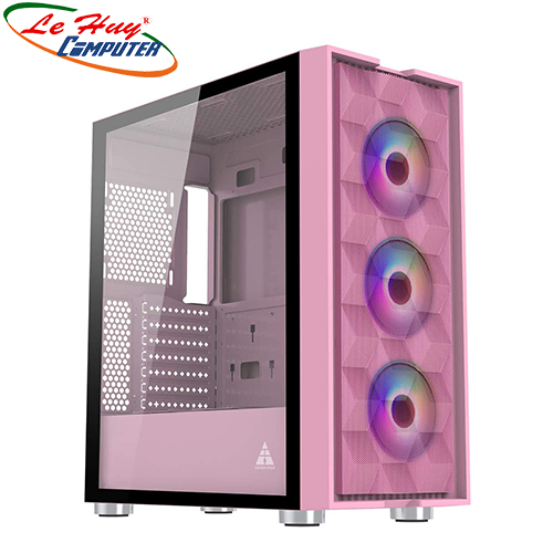 Vỏ máy tính Golden Field 8706P (Kèm 3 Fan ARGB)