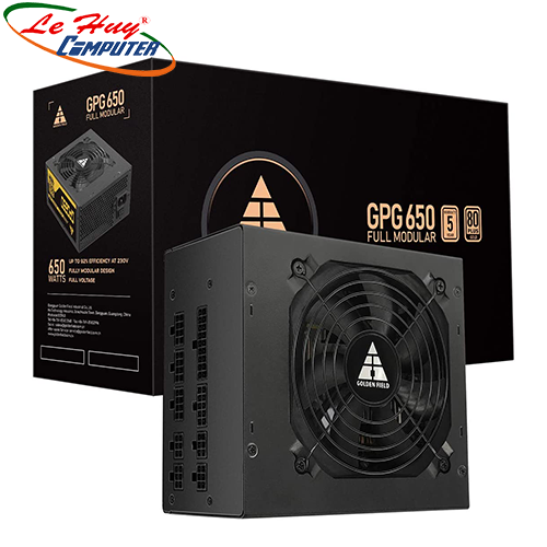 Nguồn máy tính Golden Field GPG650 650W 80 Plus Gold Full Modular