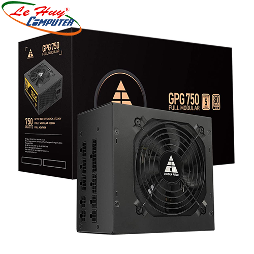 Nguồn máy tính Golden Field GPG750 750W 80 Plus Gold Full Modular
