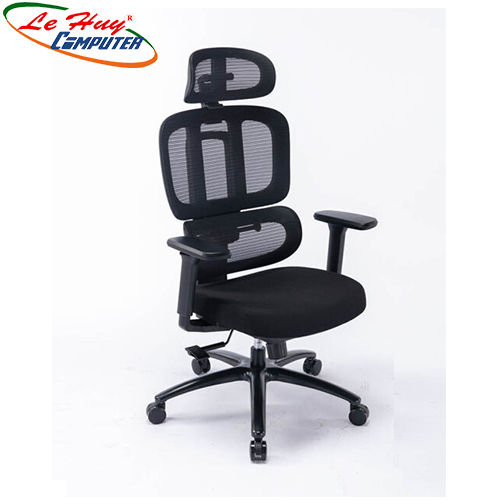 Ghế game công thái học ergonomic WARRIOR Hero series WEC509 Black