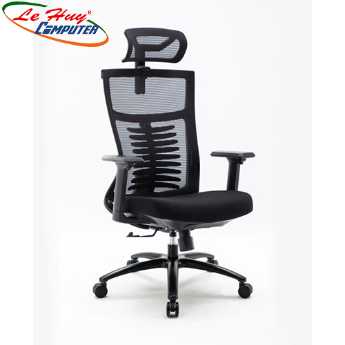 Ghế game công thái học ergonomic WARRIOR Hero series WEC502 Plus Đen