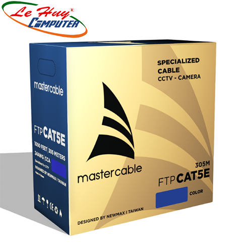 Cáp Mạng MASTER CAT5E FTP Xanh Dương 305m