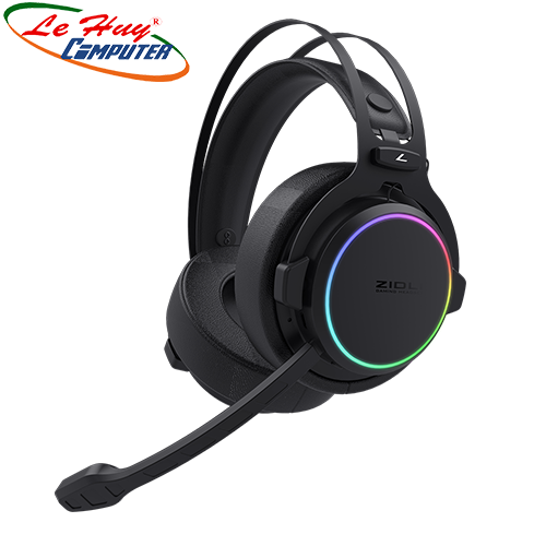 Tai nghe không dây Zidli fcore FH1 Ultralight RGB 3D 7.1 Dual mode