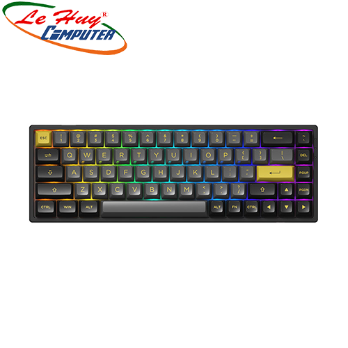 Bàn phím cơ AKKO 3068B Black & Gold RGB (Demon / Princess Switch)