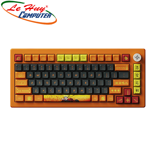 Bàn phím cơ AKKO 5075B Plus Naruto RGB (Crystal Switch)