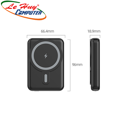 Sạc dự phòng không dây PISEN Magsafe PD238C-1 10000mAh 20W