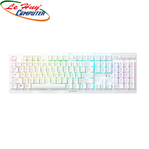 Bàn phím Razer DeathStalker V2 Pro White Edition Clicky Purple Switch (RZ03-04363500-R3M1)
