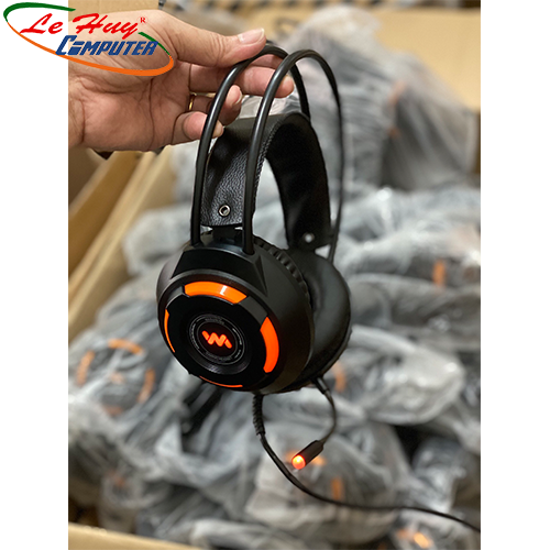 Tai nghe Wangming 9900 7.1 USB Led Mic Dài