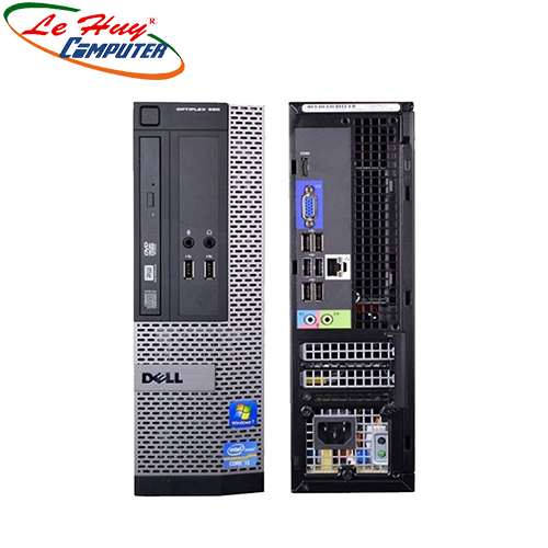 Máy bộ Dell Optiplex 390SFF Core I7-2600 (8M/3.8Ghz), Ram 4GB, HDD 500GB, DVD, Free OS