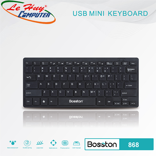 Bàn Phím Mini Bosston 868 USB