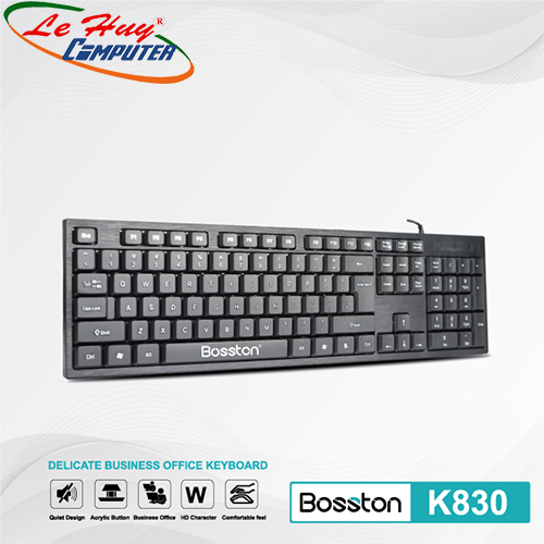 Bàn phím máy tính Bosston K830 USB