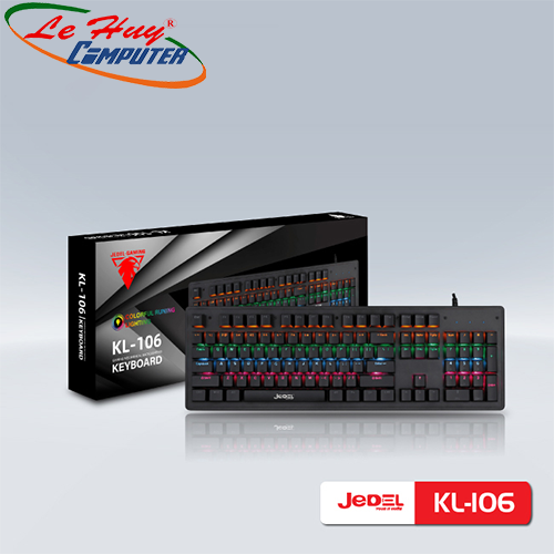Bàn Phím Cơ JEDEL KL-106 RGB
