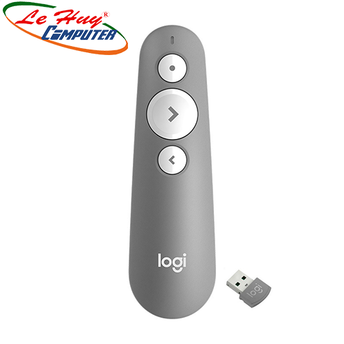 Bút trình chiếu LASER LOGITECH R500S Xám