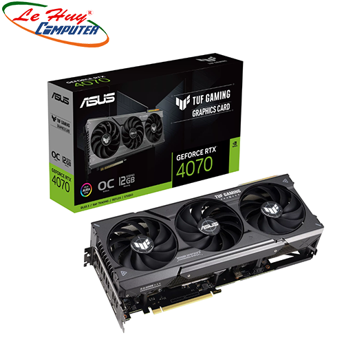 Card màn hình - VGA ASUS TUF Gaming GeForce RTX 4070 12GB GDDR6X OC Edition (TUF-RTX4070-O12G-GAMING)