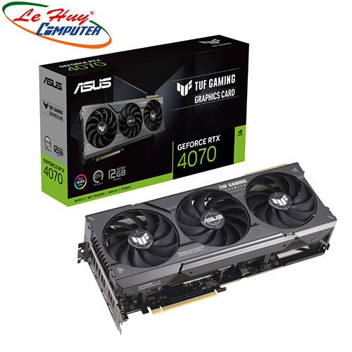 Card màn hình - VGA ASUS TUF Gaming GeForce RTX 4070 12GB GDDR6X (TUF-RTX4070-12G-GAMING)