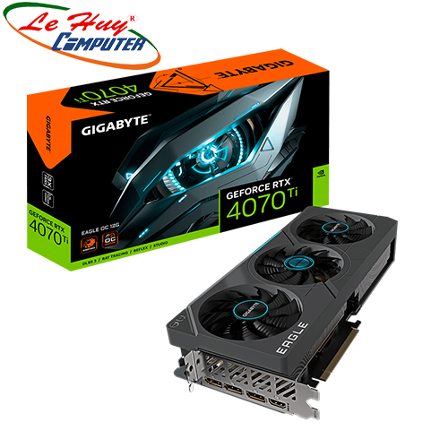 Card Màn Hình - VGA GIGABYTE GeForce RTX 4070 Ti EAGLE OC 12G (GV-N407TEAGLE OC-12G)