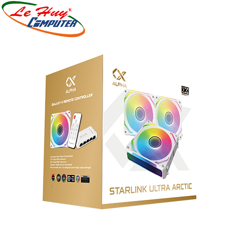Fan Case Xigmatek STARLINK ULTRA ARCTIC ARGB (EN40856)