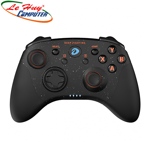Tay cầm chơi game không dây DAREU H101X Đen (Dual Mode: Type-C, Bluetooth)