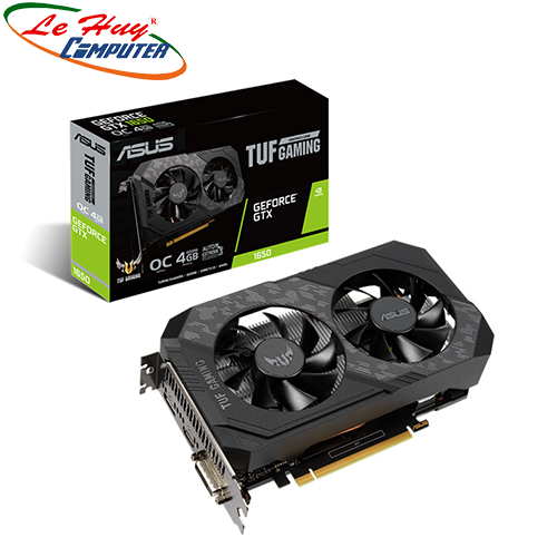 Card màn hình - VGA ASUS TUF Gaming GeForce GTX 1650 OC Edition 4GB GDDR6 (TUF-GTX1650-O4GD6-GAMING)