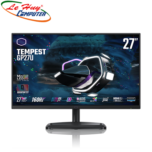 Màn hình Cooler Master GP27-FUS 27inch 4K UHD 160Hz 1ms Loa IPS