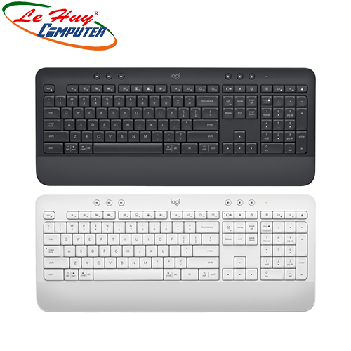 Bàn phím Không dây Logitech K650 Signature (Black /White)
