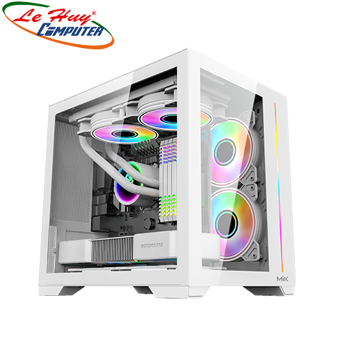 Vỏ máy tính MIK LV12 MINI ELITE WHITE