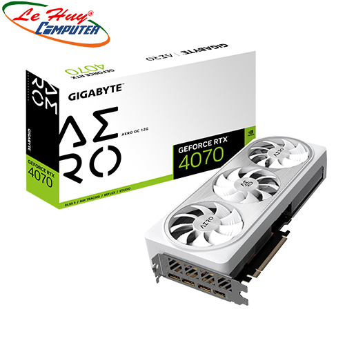 Card Màn Hình - VGA GIGABYTE GeForce RTX 4070 AERO OC 12G (GV-N4070AERO OC-12GD)