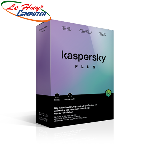 Phần mềm diệt virus Kaspersky KIS 1PC(Plus 1U) 12 Tháng - 2024