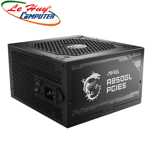 Nguồn máy tính MSI MAG A850GL PCIE5 850W 80 Plus Gold full modular