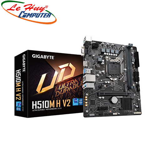 Bo Mạch Chủ - Mainboard Gigabyte H510M-H V2(box màu)(Vat 1450k)