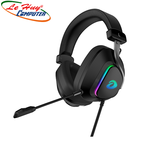 Tai nghe DareU EH745X BLACK RGB USB 7.1