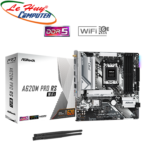 Bo Mạch Chủ - Mainboard Asrock A620M Pro RS WiFi
